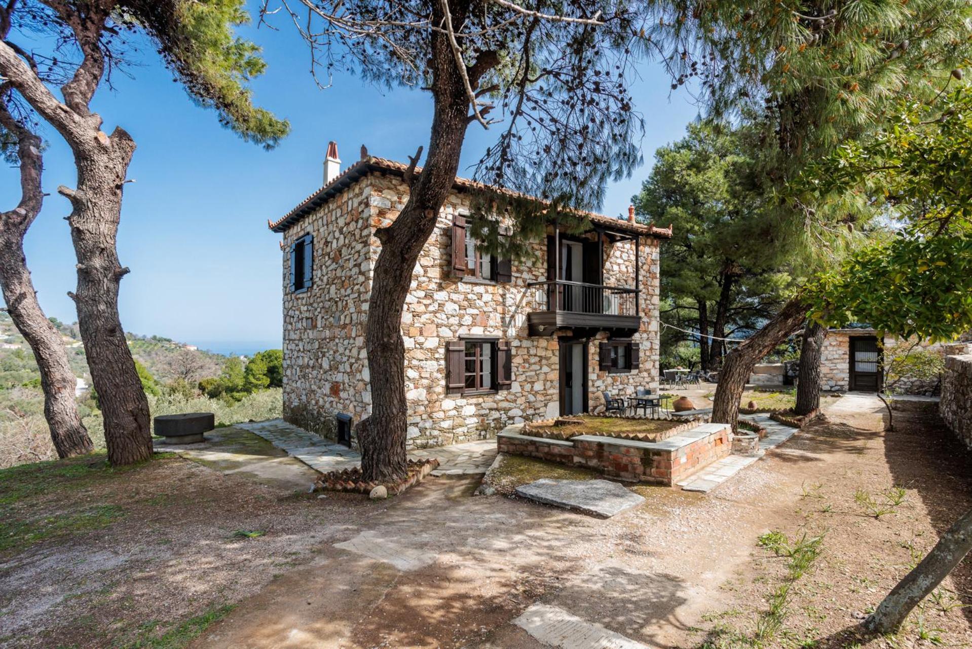 Elli Cottage Скопелос Экстерьер фото