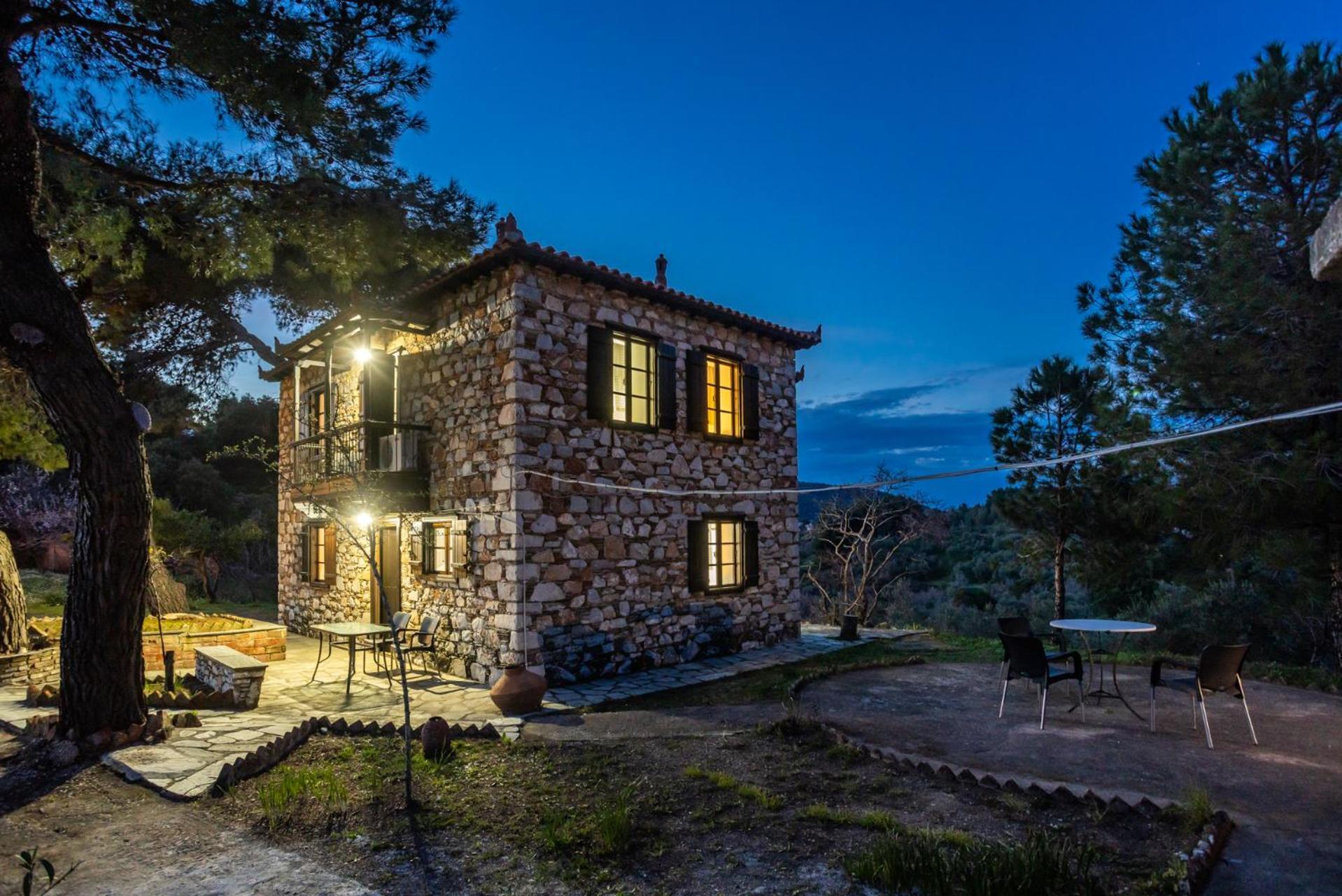 Elli Cottage Скопелос Экстерьер фото