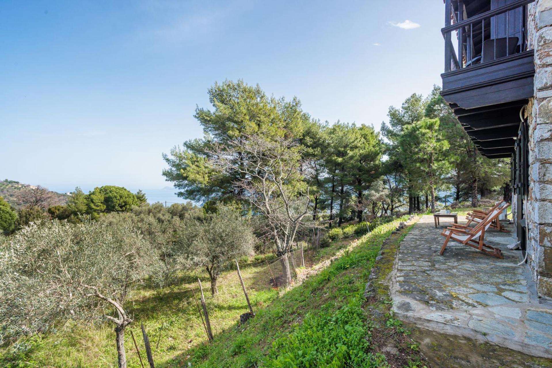 Elli Cottage Скопелос Экстерьер фото