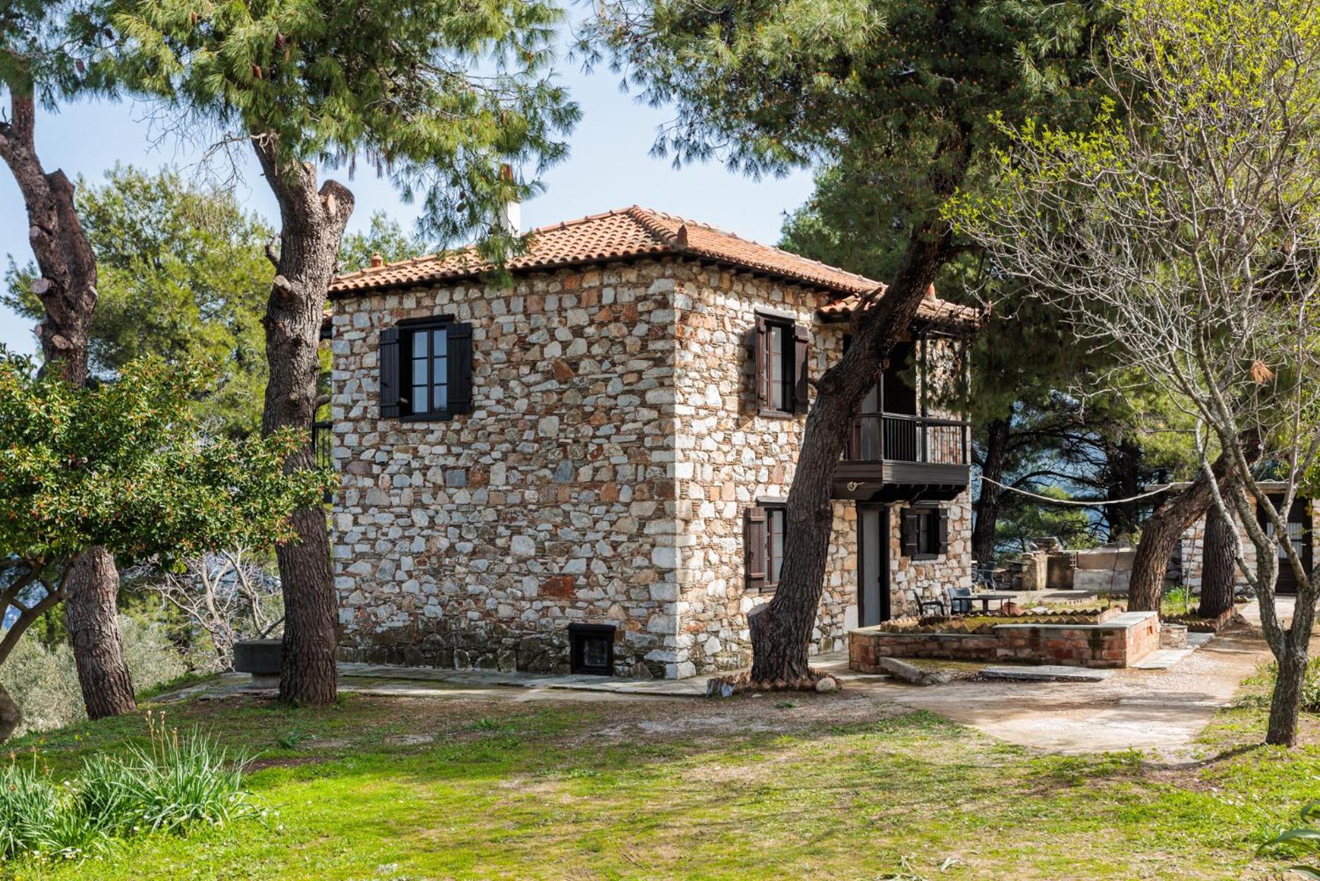 Elli Cottage Скопелос Экстерьер фото